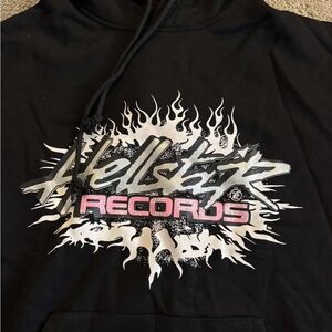 Hellstar Records Black Graphic Hoodie